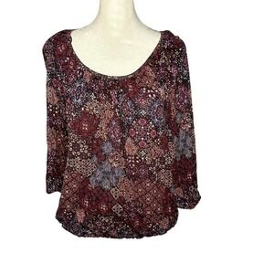 𝅺michael Michael Kors Lightweight Knit Pullover Top Size Small